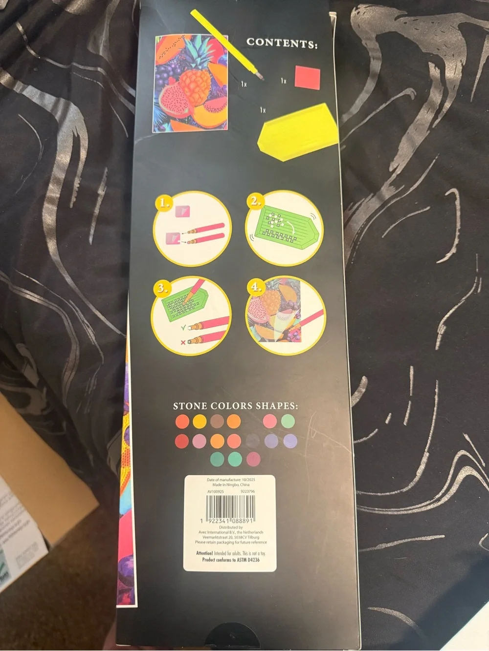 Party Mosaic Art Kit - Multicolor Stones